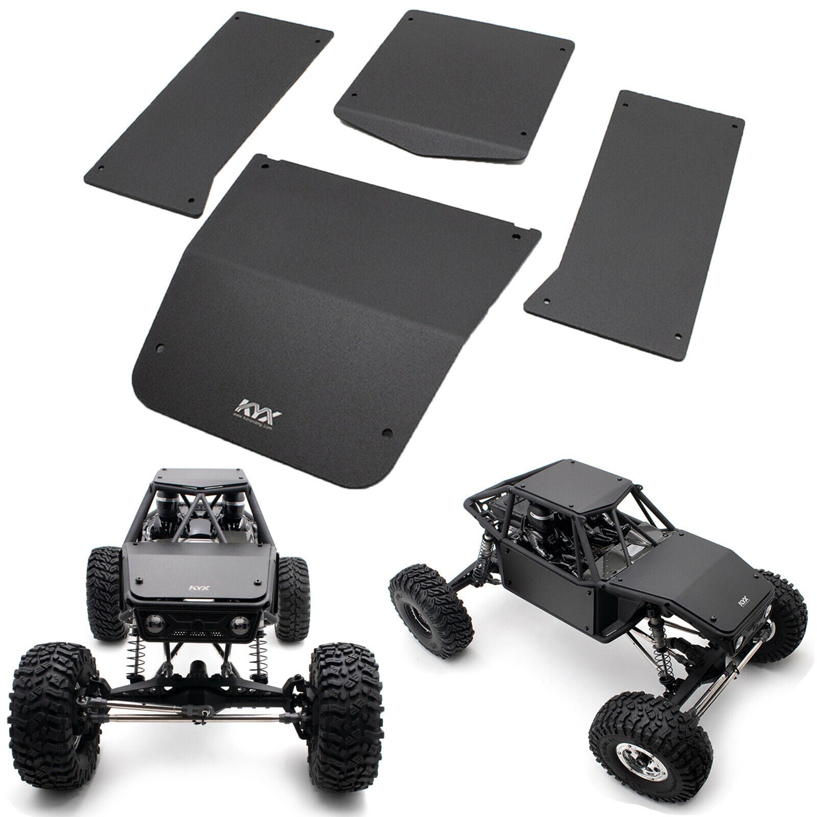 Aluminum Alloy Car Frame Guard Set For 1/10 Axial Capra UTB RC Car Accessories