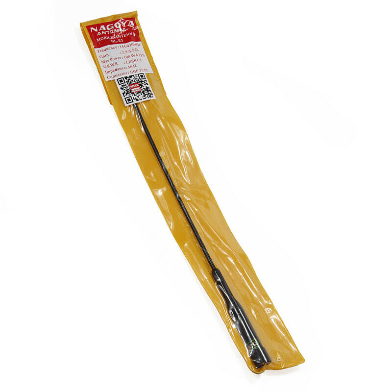 NL-R3 Dual Band 144/430 MHz 2.5/3.5 dB High Gain PL-259 Car Mobile Antenna