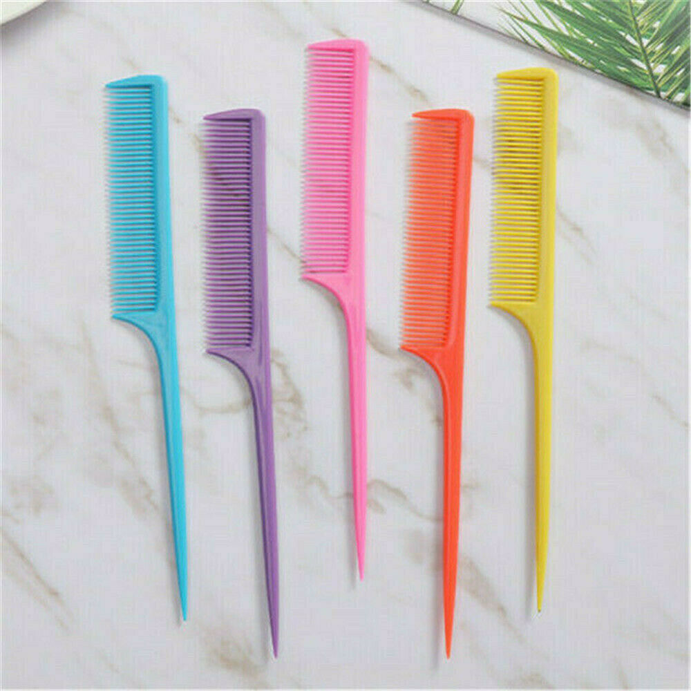 2PC Hairdressing Hair Brush Anti-static Travel Pocket Hair Comb Styling Tool ~~