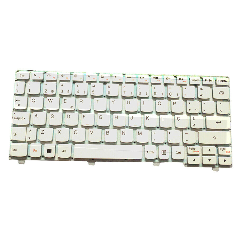 Laptop Portugal Portuguese Keyboard Fit for Lenovo Ideapad 100S-11IBY White