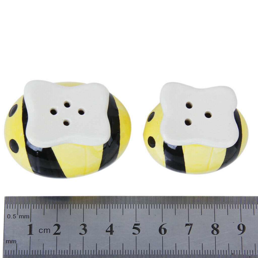 Ceramic   Shakers Cute Honey bee Design Wedding Favors Gift Wrapped