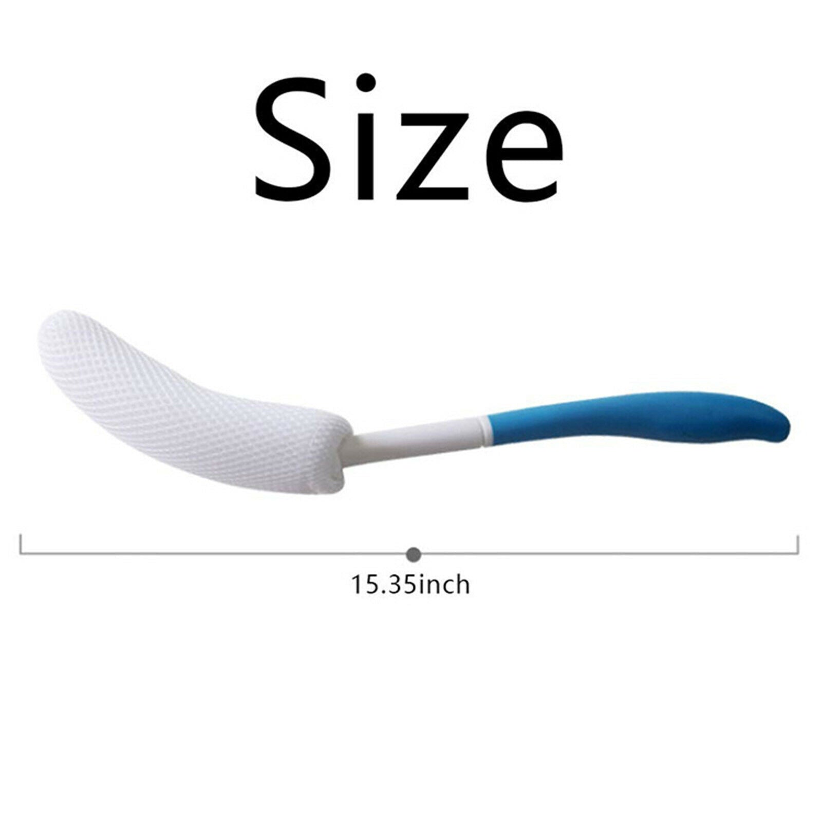 Back Bath Brush for Elderly Lotion Applicators Anti-Slip Handle Improve Skin's
