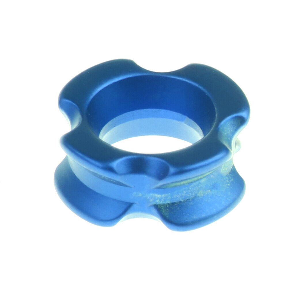 Archery Aluminium Peep Sight for Compound Bow Hunting 1/4inch Blue