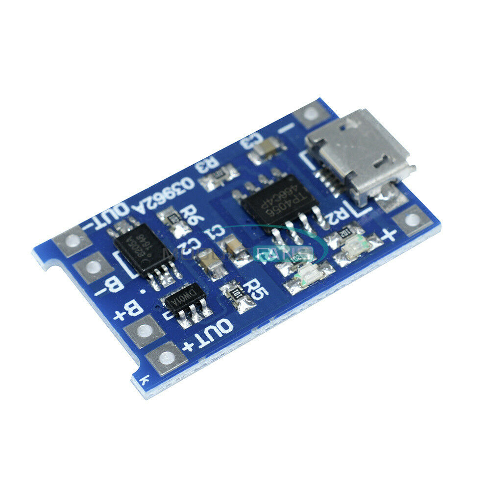 10PCS 5V 1A Micro USB 18650 Lithium Battery Charging Board Charger Module