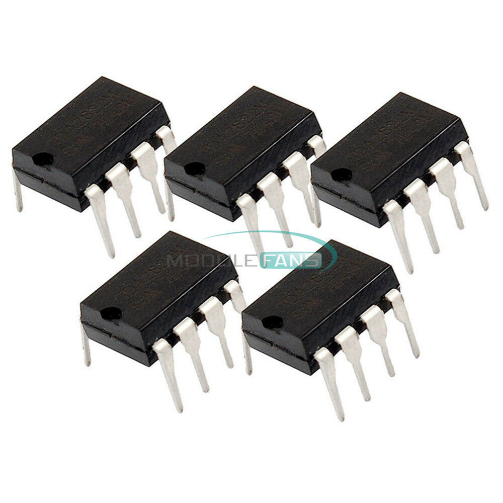 50PCS IC TDA2822M SCS2822 12V DIP-8 TDA2822 VOLTAGE POWER AMPLIFIER