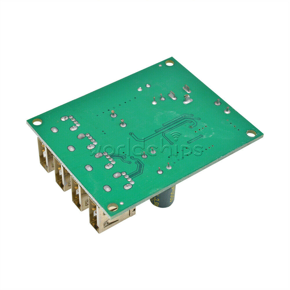 4 USB Output Step Down Car Power Supply Buck Converter DC-DC 7-60V To 5V 5A New