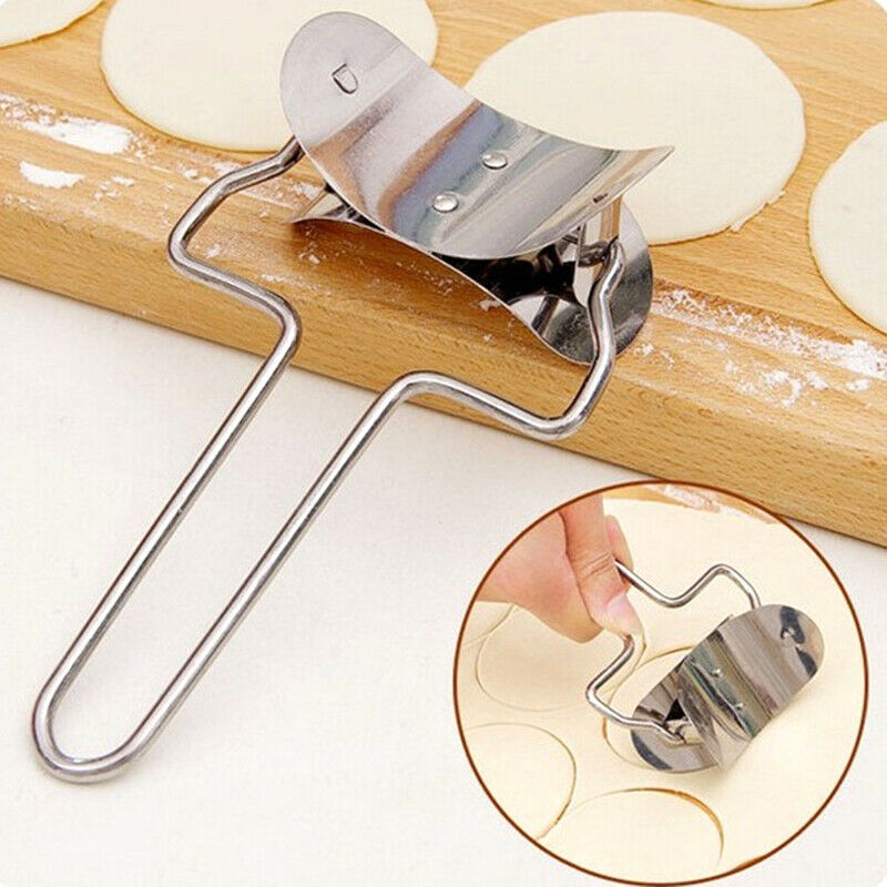 2pcs/set Stainless Steel Dumpling Mould Making Mold Mould Baking AccessoriesBDA