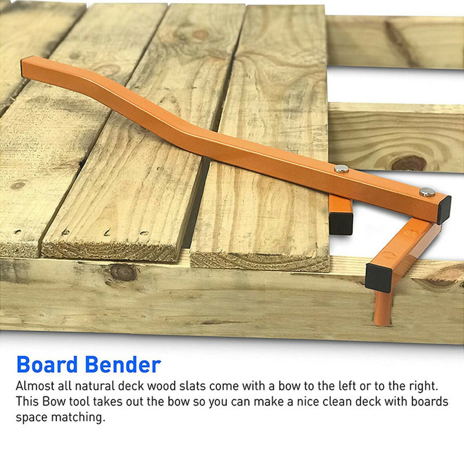 Universal Decking Board Bender Deck Bending Deck Tool 65x16x2cm Woodworking