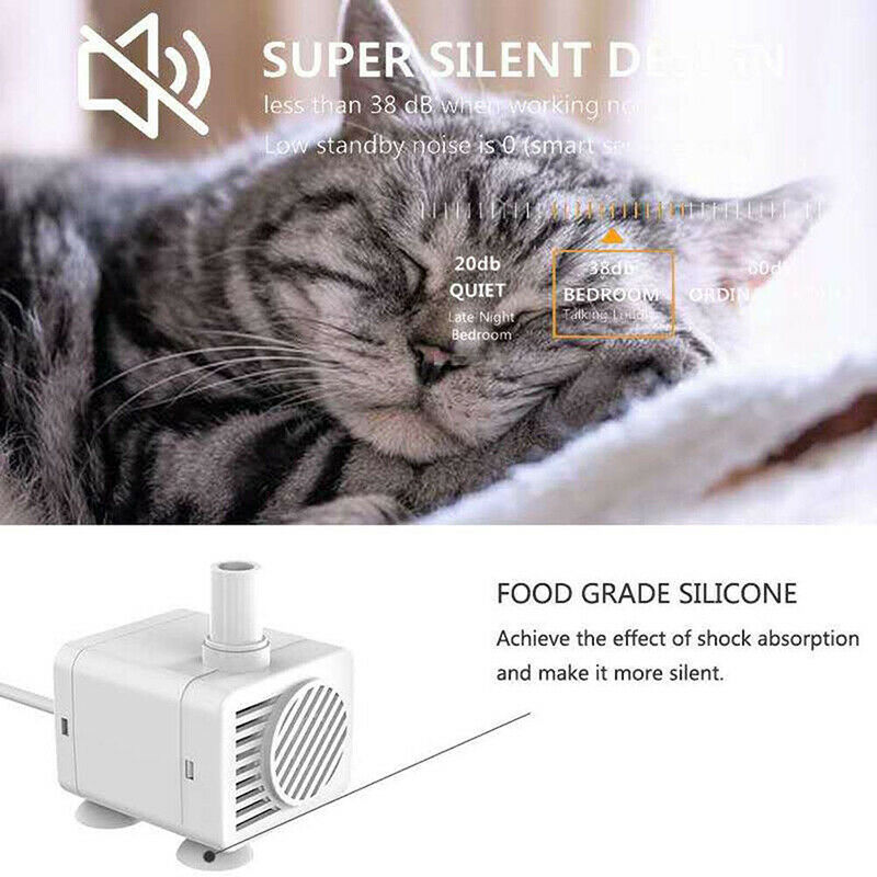 Water Pump Universal Mini Pets Drinking Fountain  Pet AccessoY1