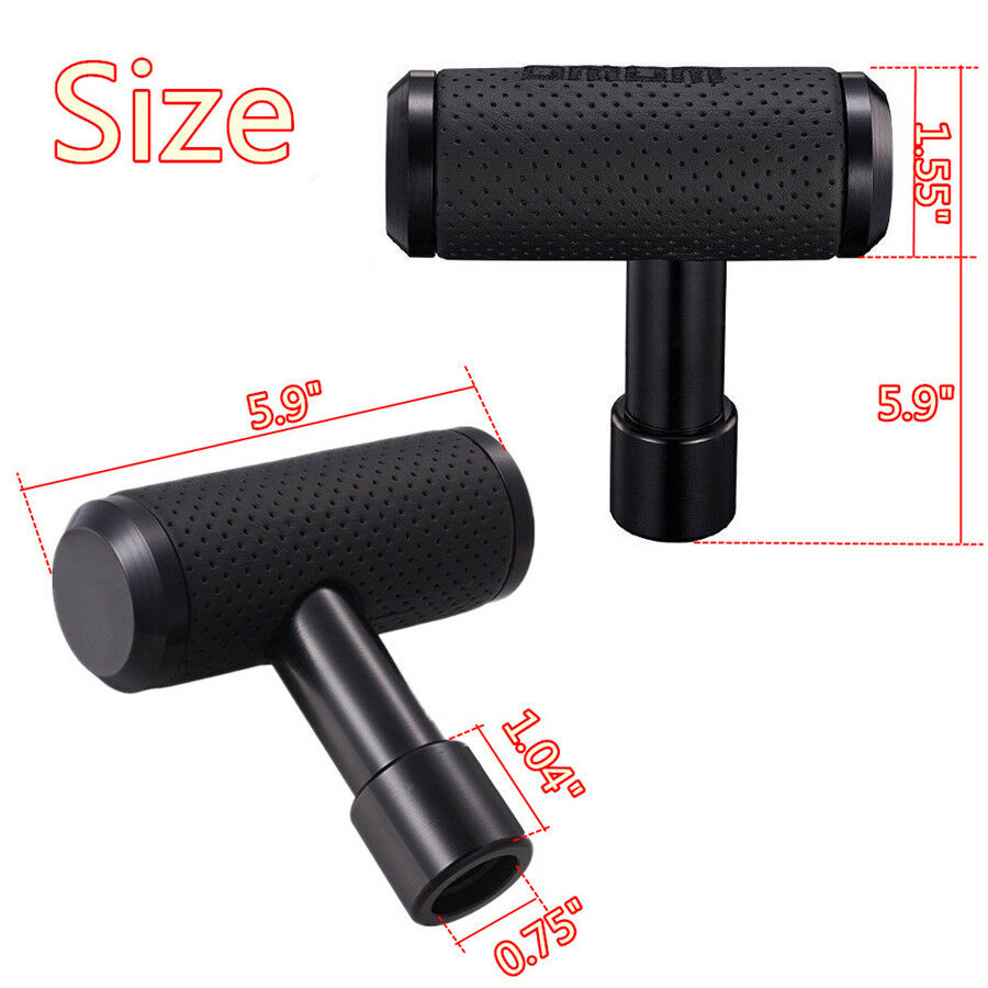 Black Car SUV Manual Auto Gear Shift Knob Shifter Sport Transmission Universal