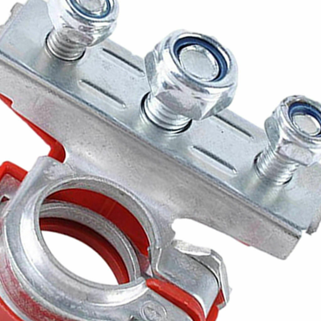 1 Pair Battery Terminals 3-Way Car Battery Pole Clamps, Easy Wiring and Strong
