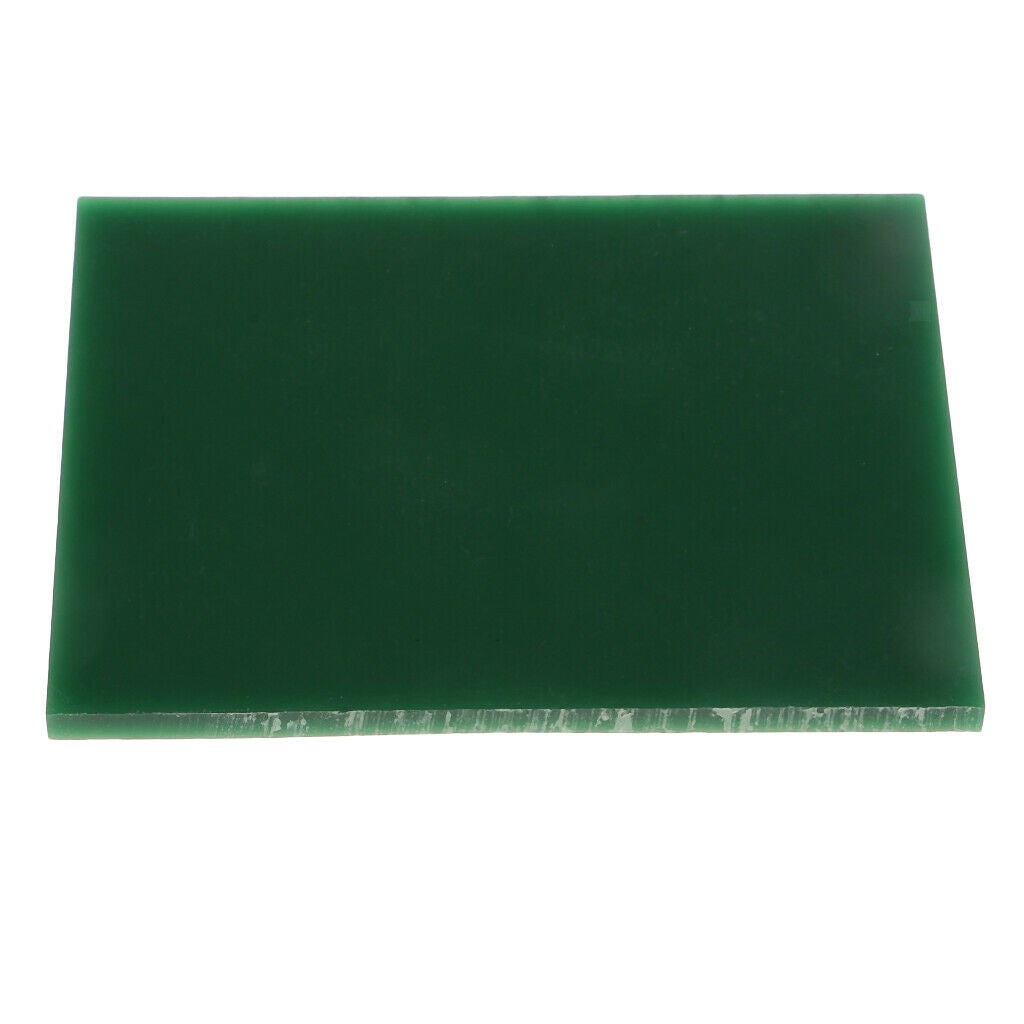 2Pc 3/4mm Carving Wax Block Green, Hard, Sliced for Jewelry Making diy Designing