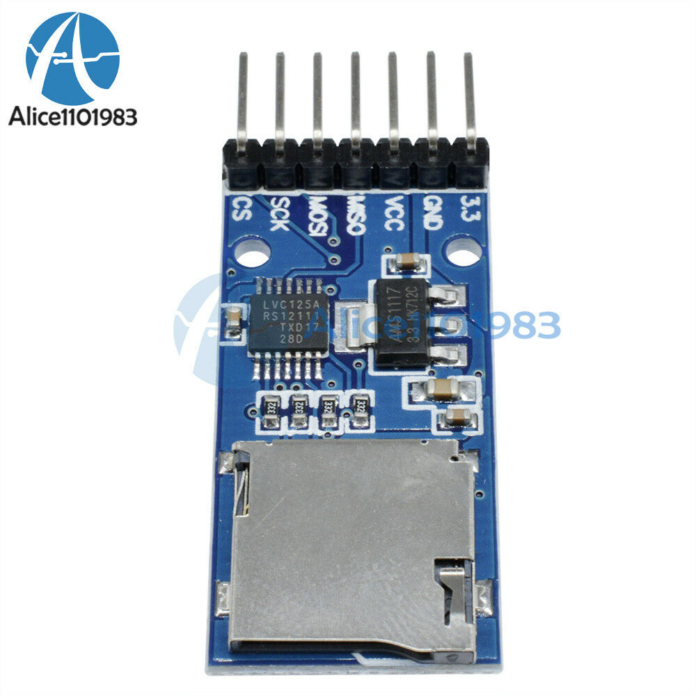5PCS Micro SD TF Card Storage Memory Module SPI Level conversion For Arduino