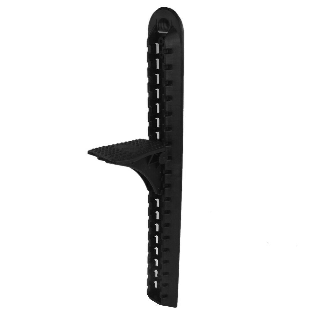 Adjustable Marine Boat Nylon Kayak Foot Brace   Lock, Black