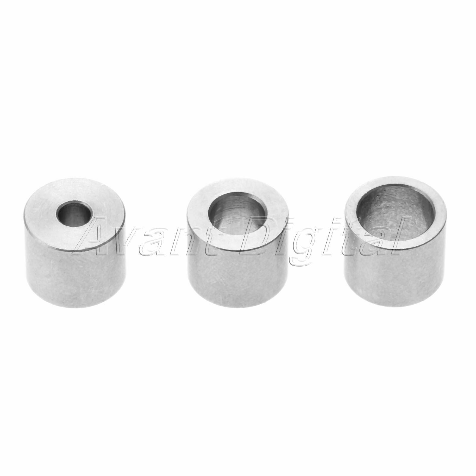 6Pcs O2 Oxygen Sensor Spacer Adapter Isolator CEL Fix Bung Adjustable Inserts
