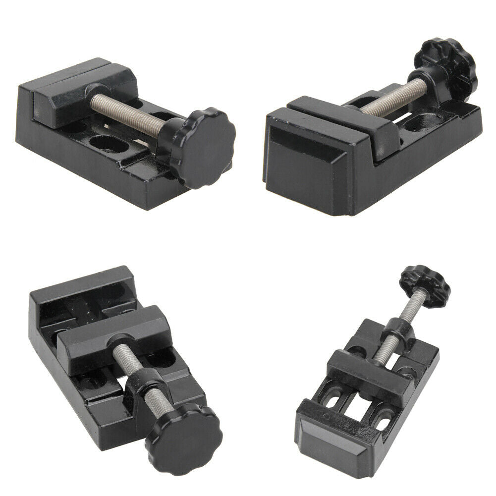 Mini Aluminum Alloy Table Vise Metal Clamp Locksmith Clip DIY Toys Parts @