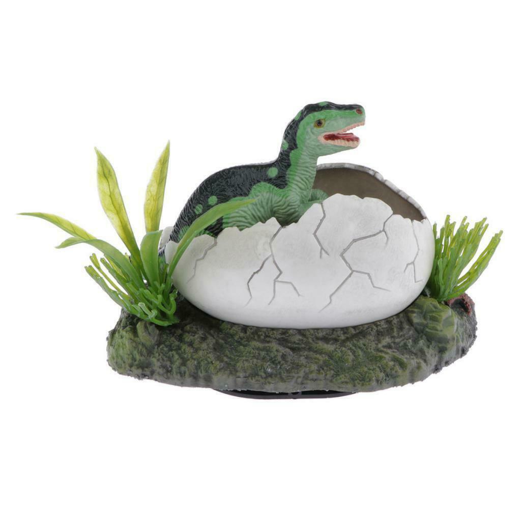 Cute Dinosaur Shell Decor Ornament Reptile Hiding Cave For Fish Tank Reptile