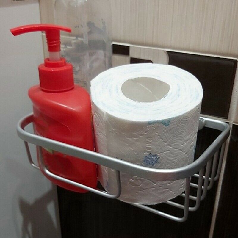 Bathroom Shower Shelf Holder Stainless Steel Corner Storage Rack Shampoo SoaC9U4