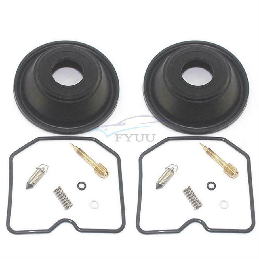 2 Set Motorcycle Carburetor Repair Kits For Kawasaki ZZR250 EX250 EX250H GPX250