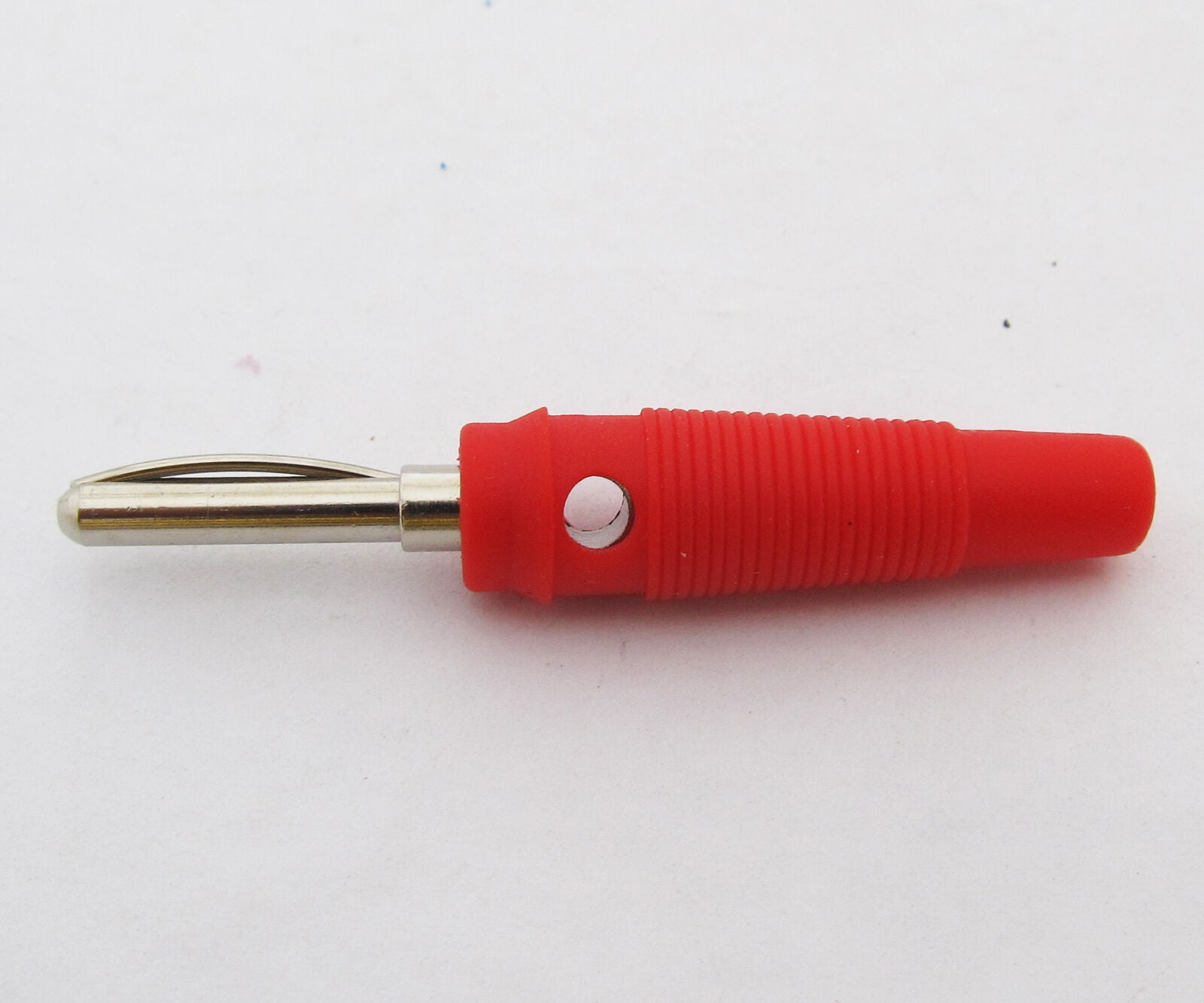 50pair High Quality 4mm Banana Plug Test Adapter Nickel Plated Brass Free Solder