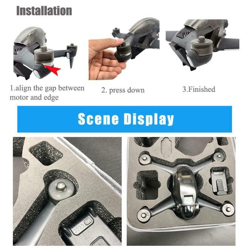 Anti Scratch Durable Drone Accessories Guard Protective Cap For FPV Combo