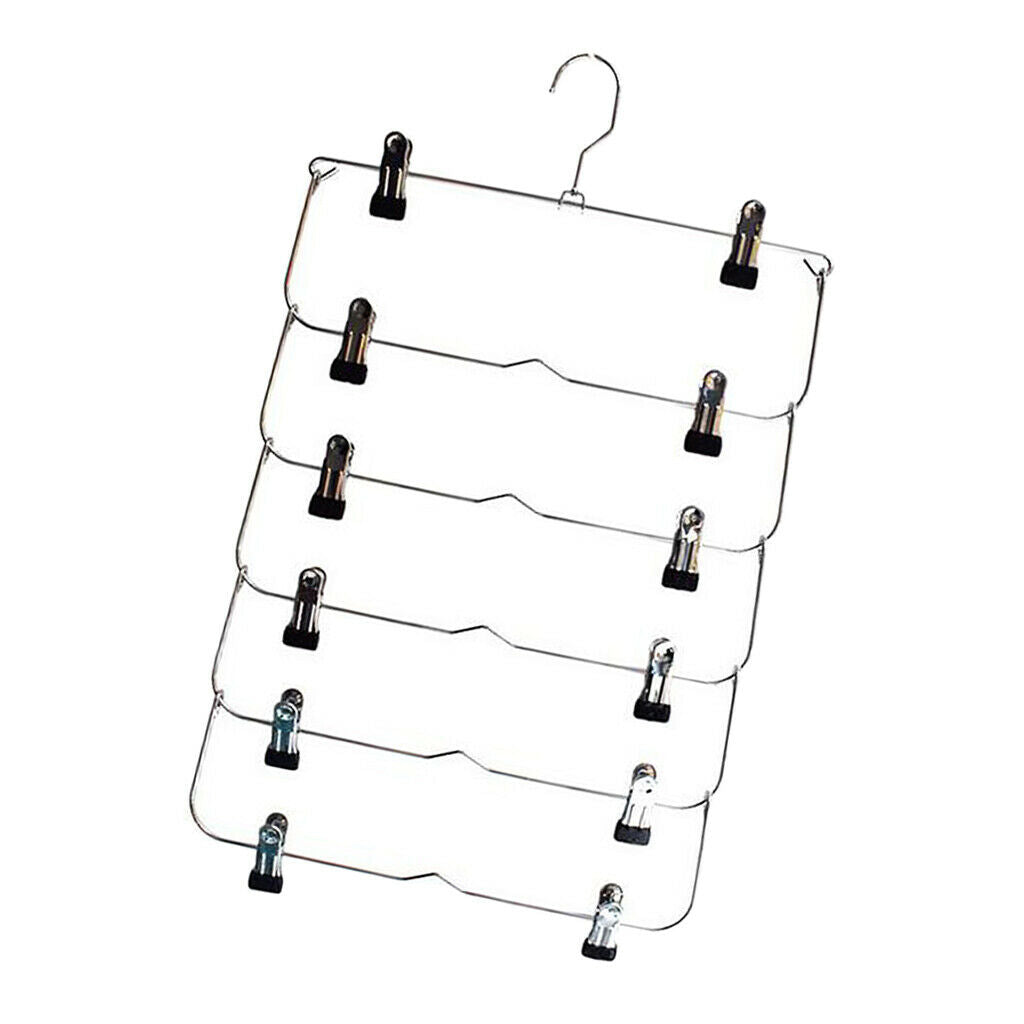 Creative Pants Organizer Closet Space Saver Trouser Holder Wardrobe Organizer