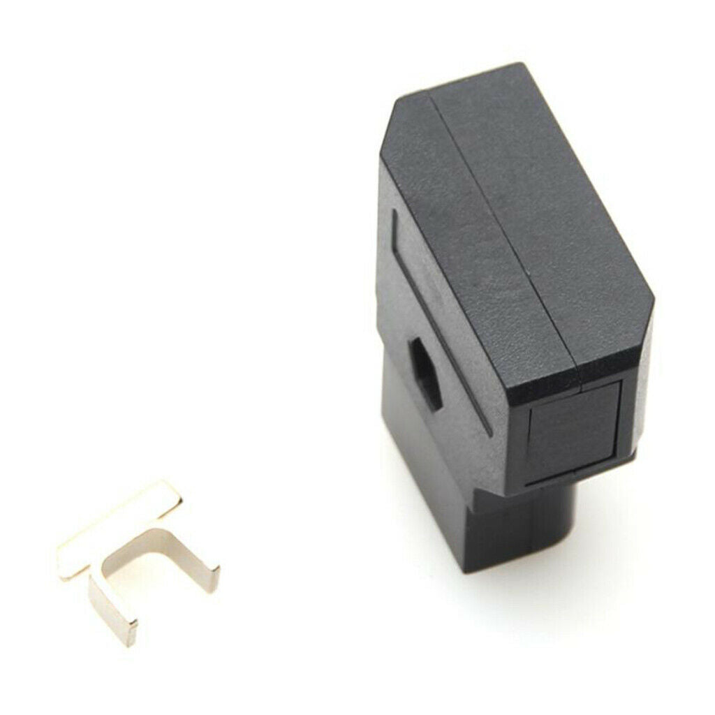 Prettyia D-Tap Connector Male Plug for DSLR Camera Rig Battery Power Supply