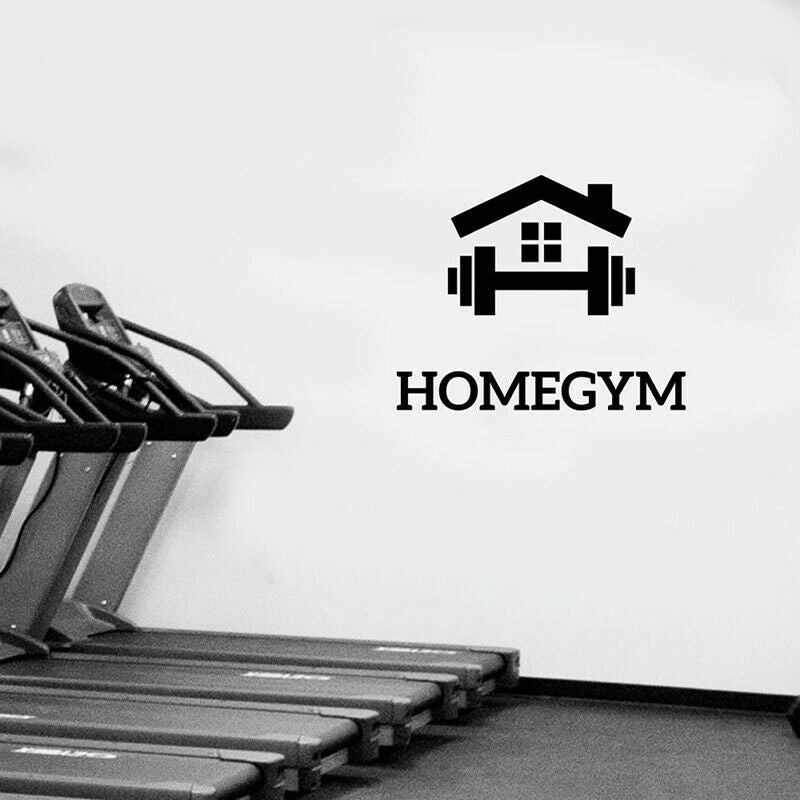 Gym Decoration Vinyl Wall Decals For Fitness Rooms Decor Gym Stick.l8