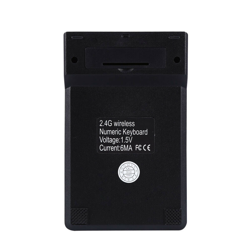 2.4G Numeric Keypad Mouse Combo Alcey Wireless 18 Keys Number Pad Keyboard Kit