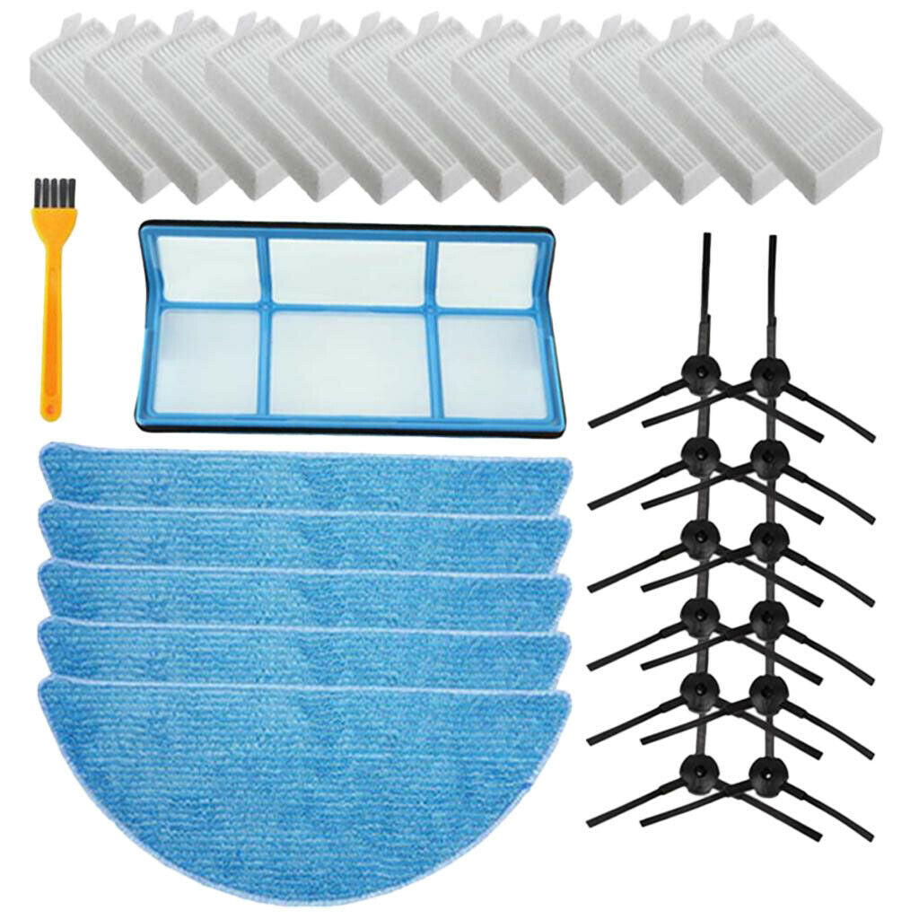 Blesiya Filter Kit Replacement for ILIFE V3/V5/V5S Robot Vacuum Cleaner