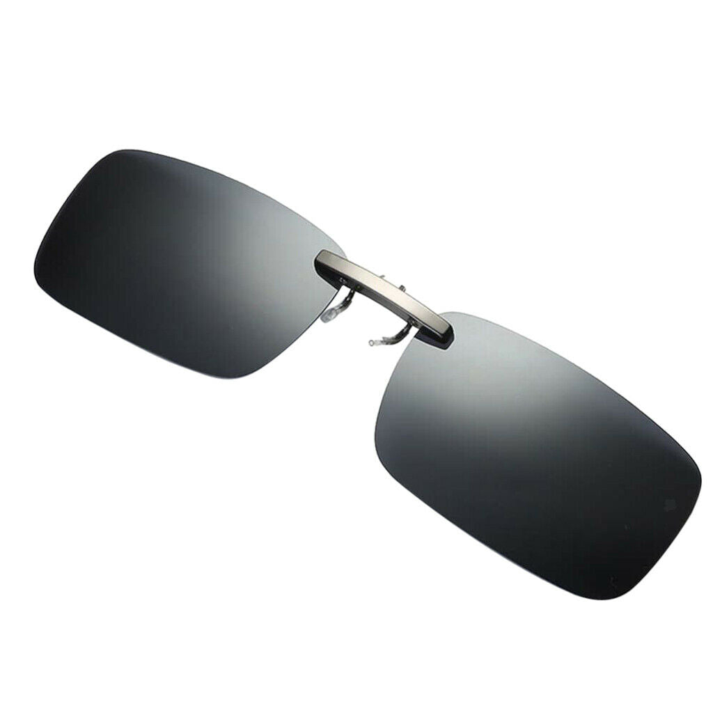2pcs Clip on  Up Sunglasses UV400 Driving Fishing Glasses