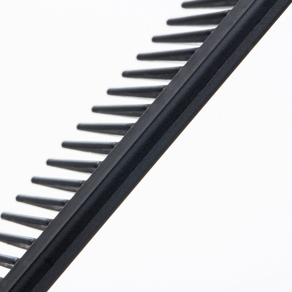 7x Professional Salon Flat Top Hair Clipper Cutting Combs Plastic Brush