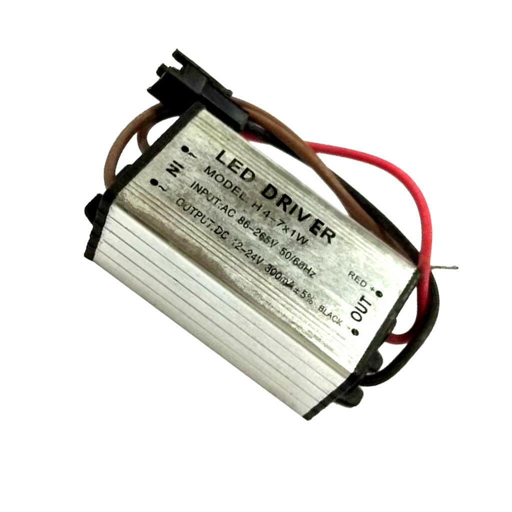4-7W 300mA LED Driver Power Supply Convertor 85-265V AC to 12-24V DC