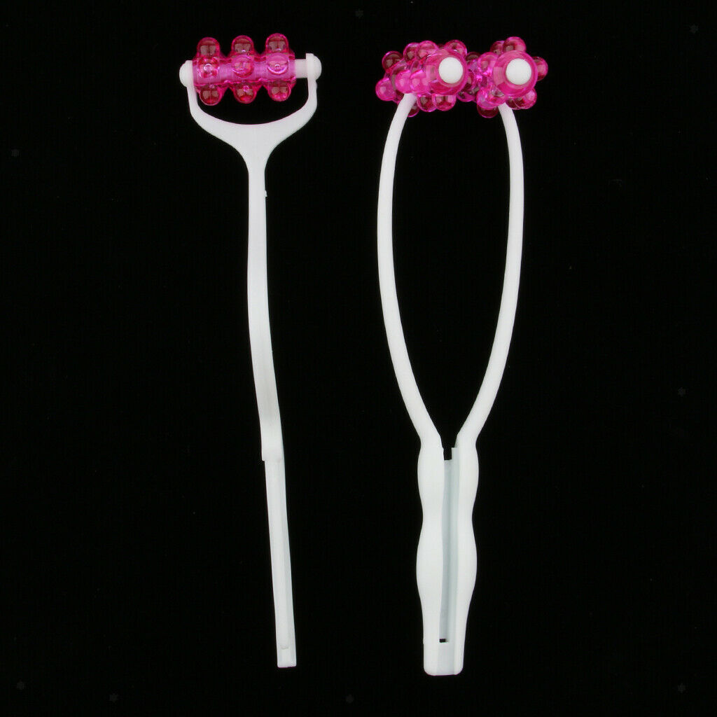 2 in 1 Face Chin Neck Beauty Tool , Roller Massager Lift Up V Line Double Chins