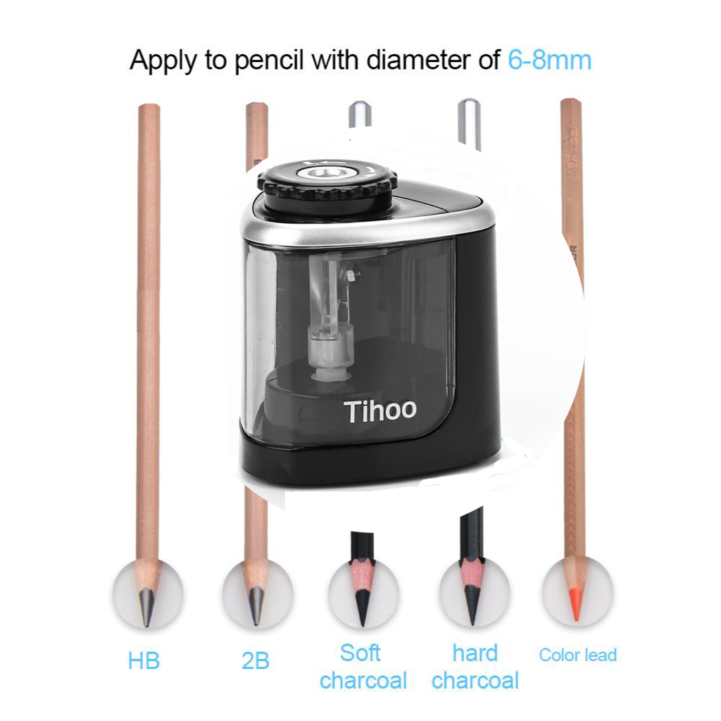 Student Office Classroom Electric Vehicle Plastic Pencil Sharpener for Kids