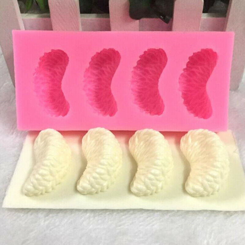 Pink Four Oranges Silicone Fruit Mold Chocolate Biscuit Candy Jewelry Cak.l8