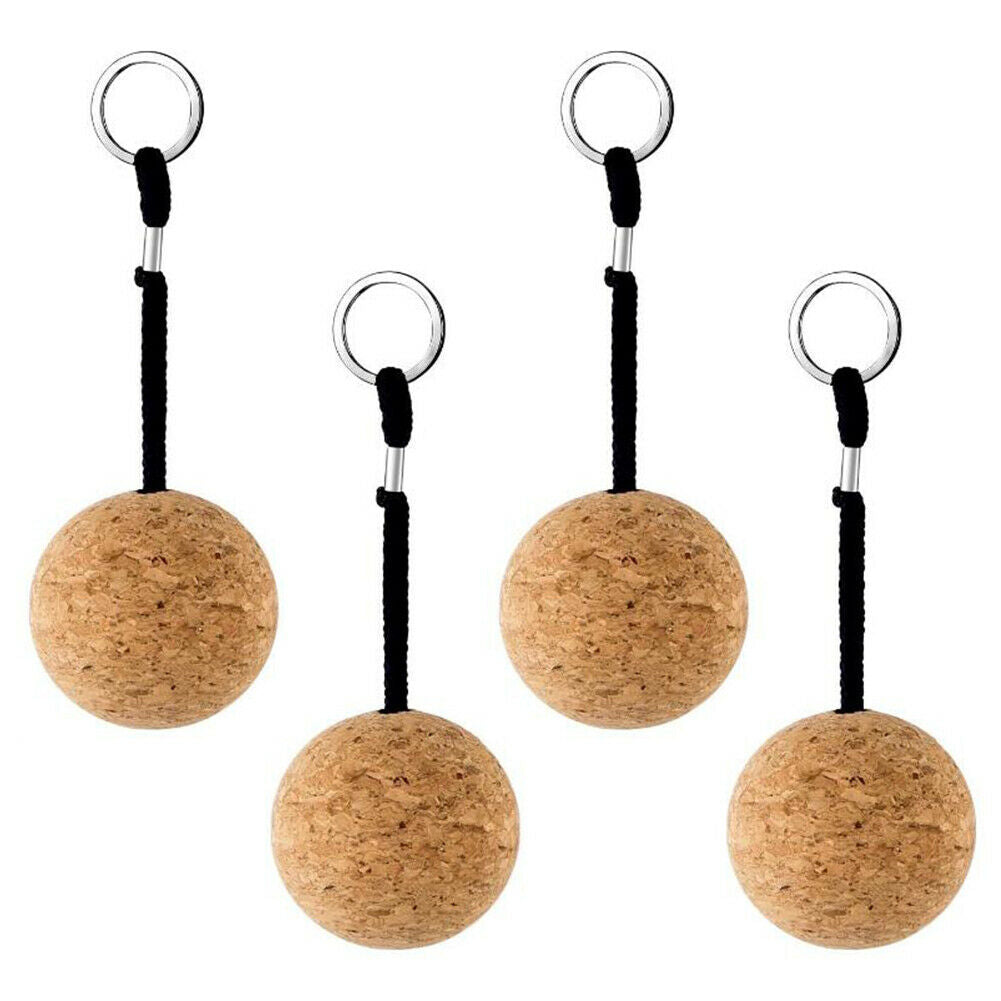 50mm Boat Floating Cork Keyring Water Buoyant Ball Floating Kayak Float Keycha