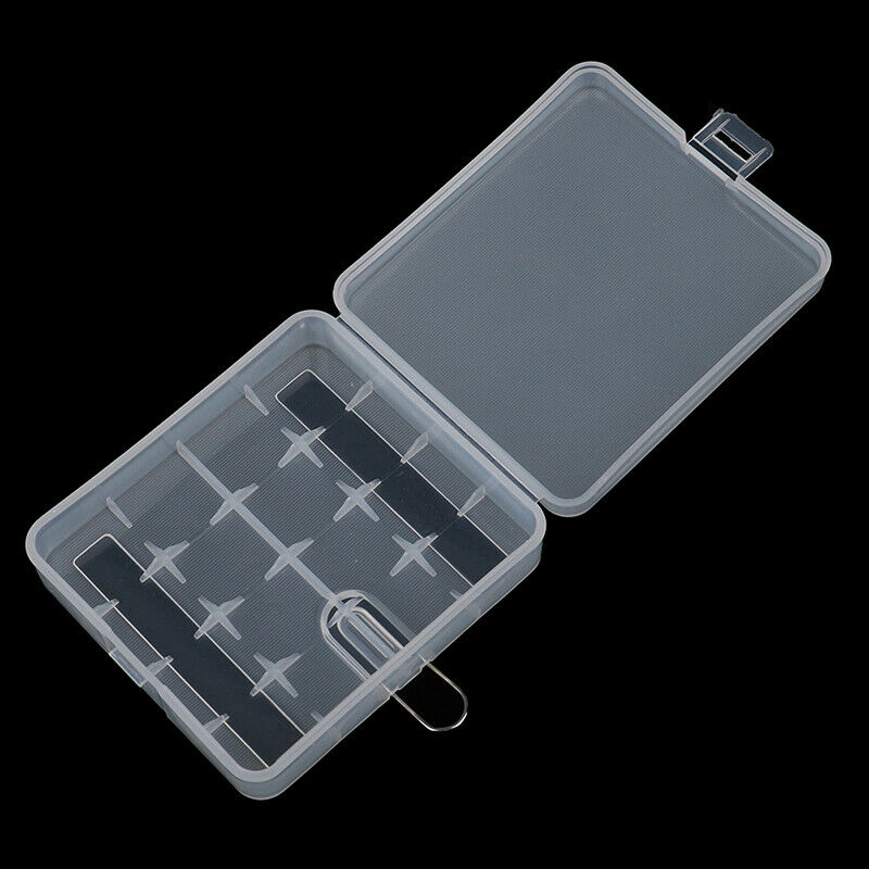 Battery Storage Box Holder Transparent Portable Hard Plastic Large Capaci.l8