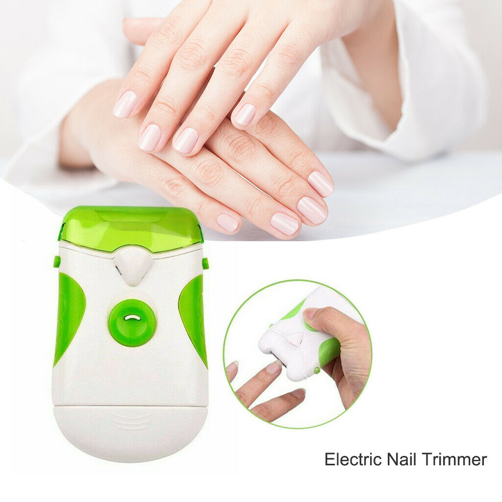 Electric Nail Trimmer Cordless Battery Powered Manicure for Baby and the Elder