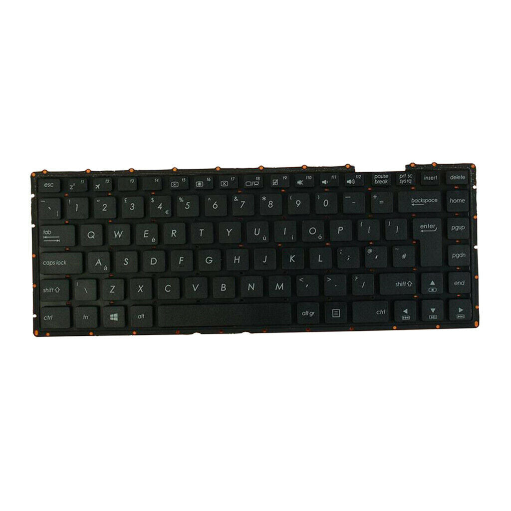 For X451   X451E Standard UK English Layout Keyboard Black No Frame