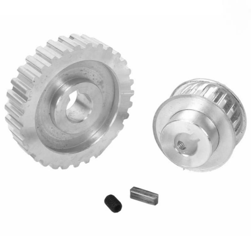 Metal Micro Lathe Cut Machine Gear Synchronous Belt Pulley Gear Motor Belt Gear