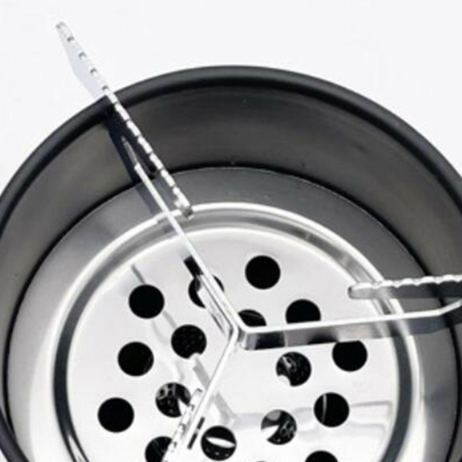 2 in 1 Portable Gas Stove Camping Wood Burning Coal Stove Outdoor Picnic BBQ