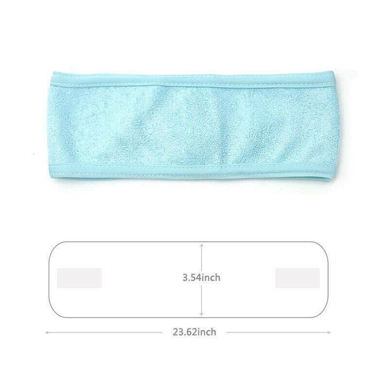 Soft Towel Hair Band Wrap Wide Headband Spa For Bath Shower Yoga Sport Makeup AU