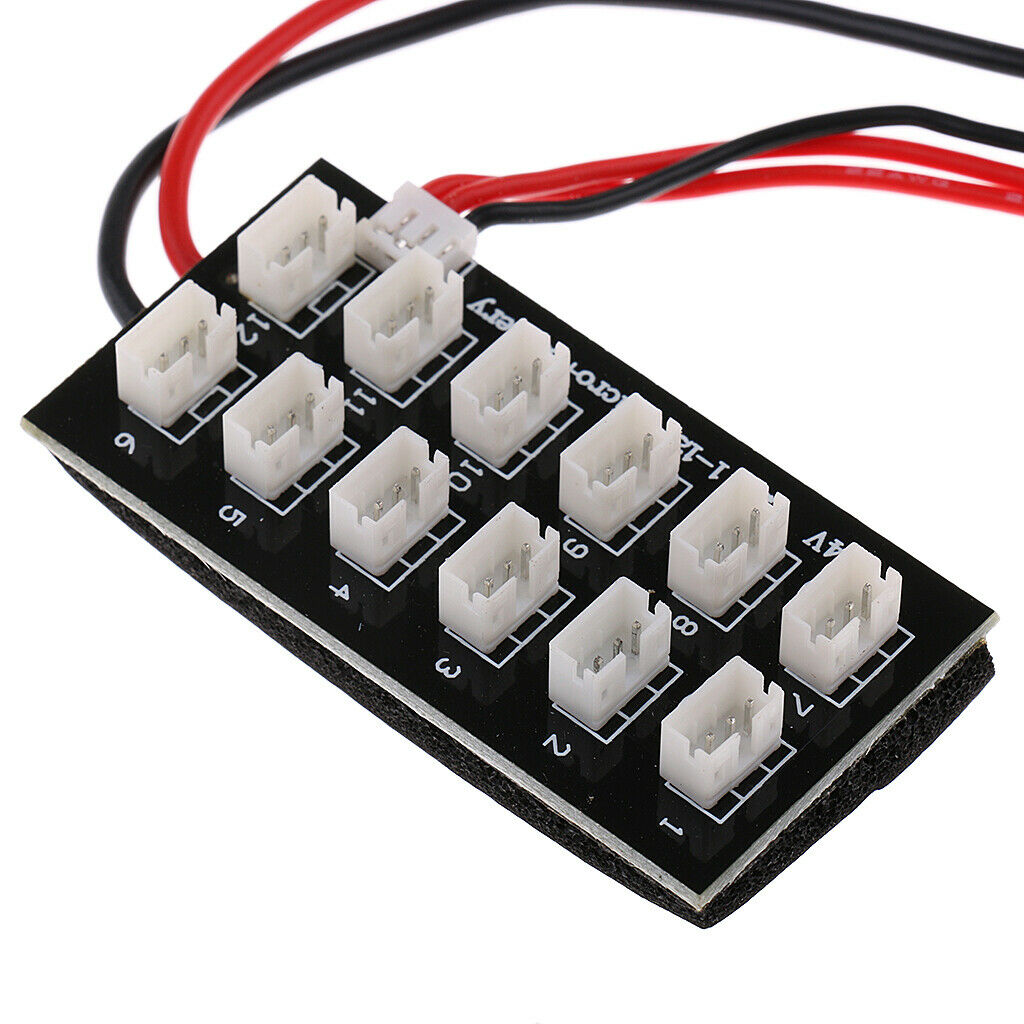 Jst-ph 7.4v 2.0-2s battery parallel charging board charger with 4mm