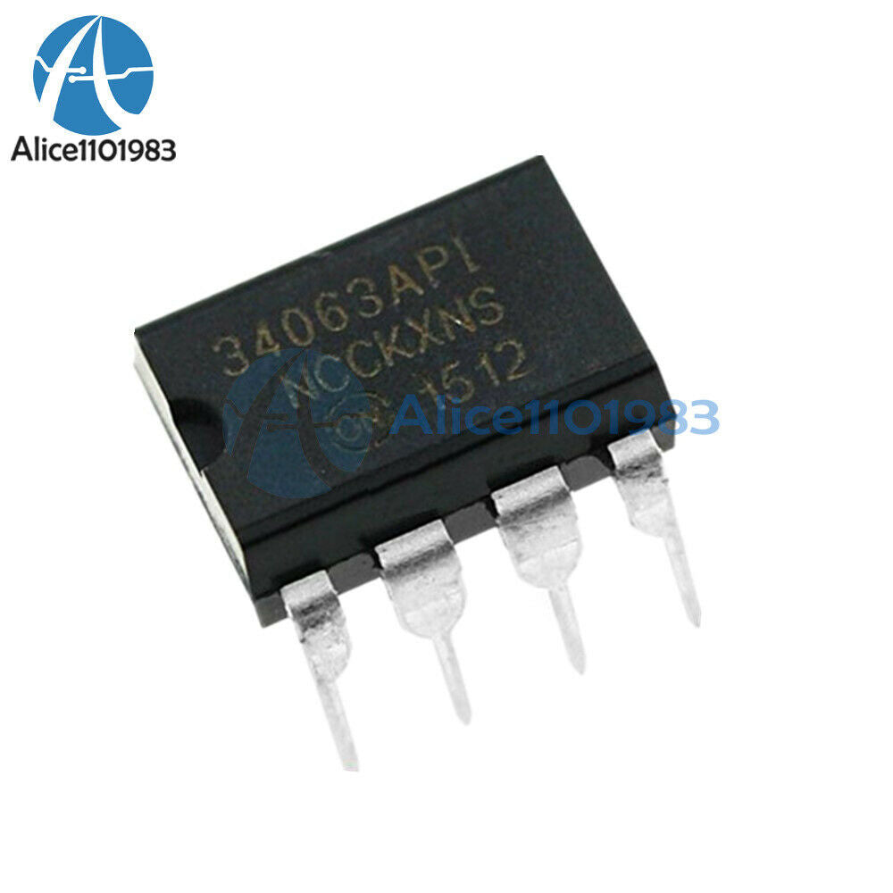 100PCS MC34063 MC34063AP MC34063API 34063API IC DIP-8