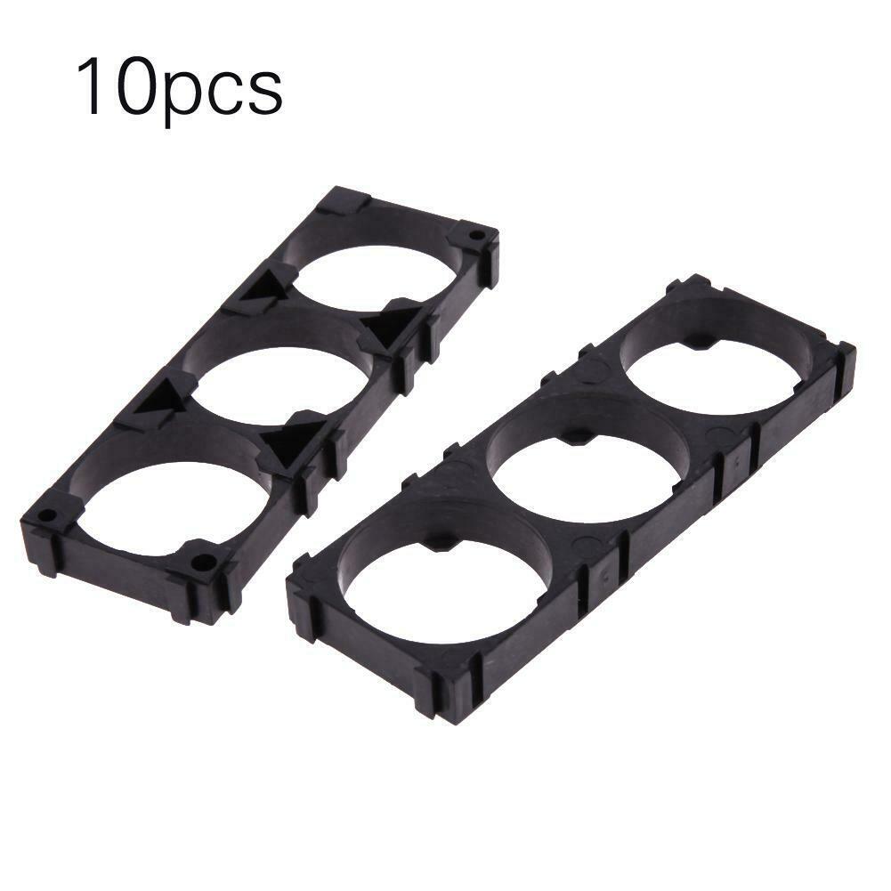 10pcs/lot 32650 3x Battery Holder Bracket Cell Safety Anti Vibration Plasti @
