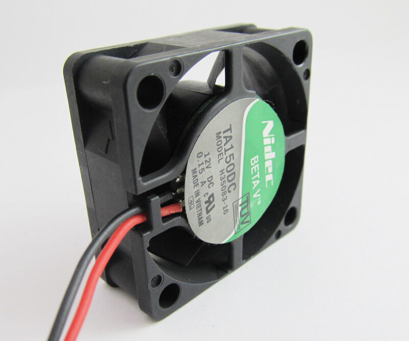 5pcs NIDEC H35083 12V 0.15A 8.5CFM 40x40x15mm 4015 DC Cooling Fan 2pin Connector