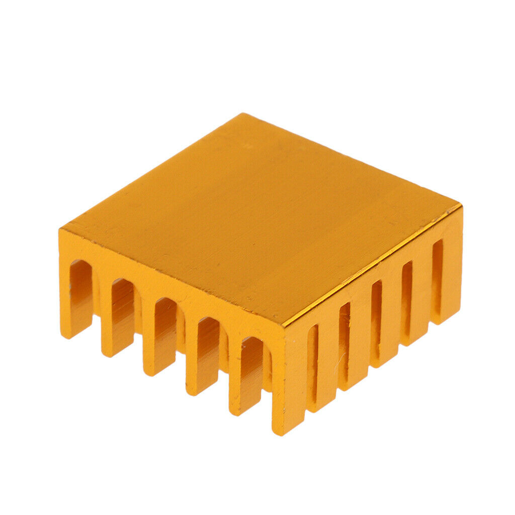 30 Pieces Aluminum Heat Sink Cooling Fin 22x22x10mm for IC Led Chip 3W