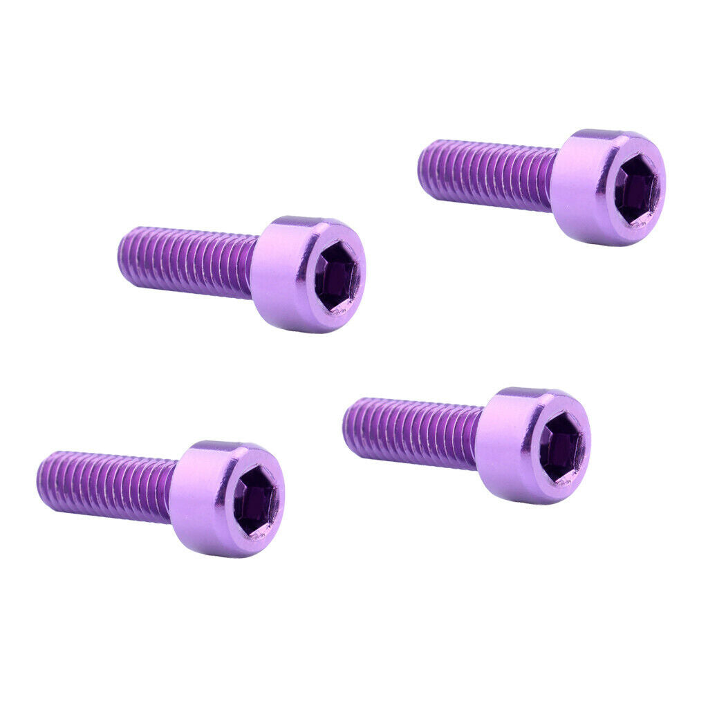 16PC Montain Bike Water Bottle Cage Holder Bolts Screws Durable Bicycle Accs