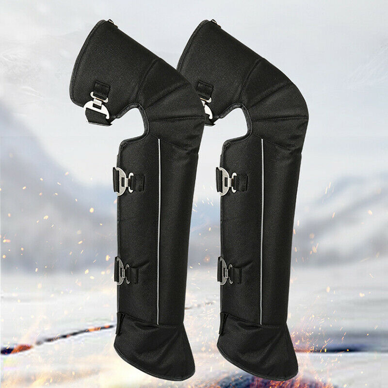 Motorcycle Riding Leggings Cold and Warm Winter Plus long Windproof Knee Pads